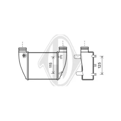 Charge Air Cooler (DCA1068)