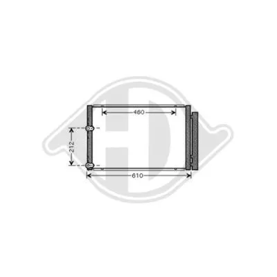 Condenser, air conditioning (DCC1825)