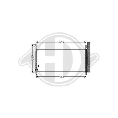 Condenser, air conditioning (DCC1837)
