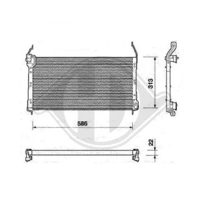 Condenser, air conditioning (8346101)