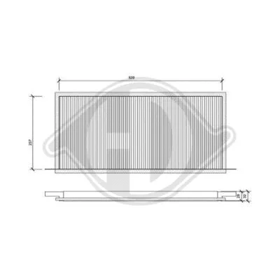 Filter, cabin air (DCI1085)