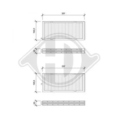 Filter, cabin air (DCI0838S)