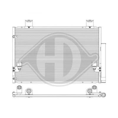 Condenser, air conditioning (DCC1832)
