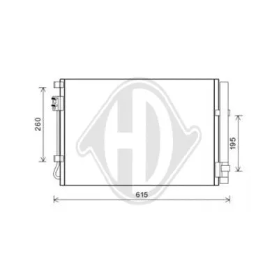Condenser, air conditioning (DCC1913)