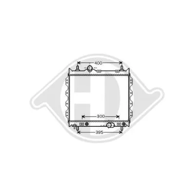 Radiator, engine cooling (8260505)