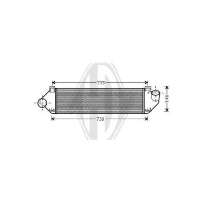 Charge Air Cooler (DCA1018)