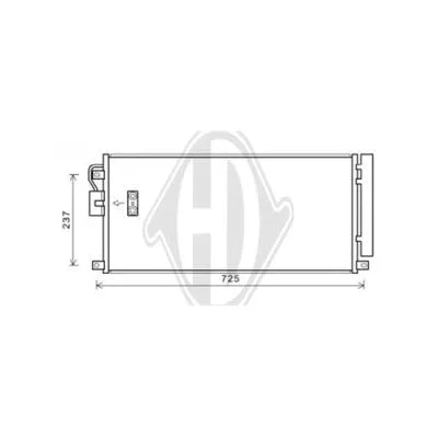 Condenser, air conditioning (DCC1744)