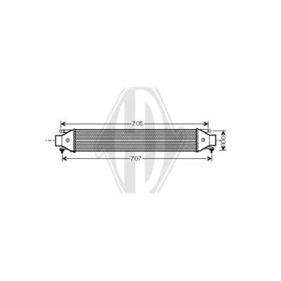 Charge Air Cooler (DCA1091)