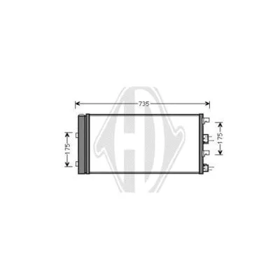 Condenser, air conditioning (DCC1617)