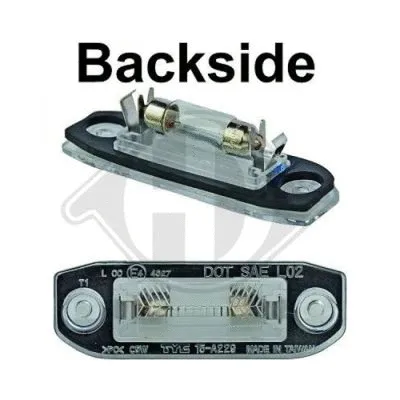 Licence Plate Light (7614094)