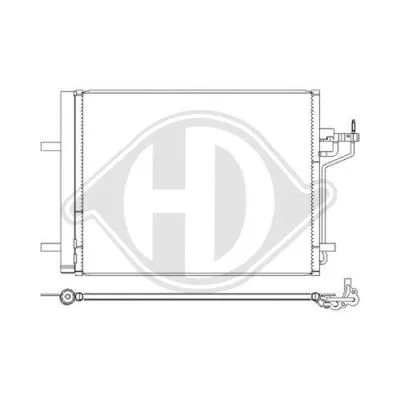 Condenser, air conditioning (DCC2003)