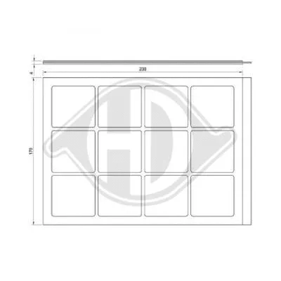 Filter, cabin air (DCI0829)