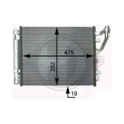Radiator, engine cooling (8683505)