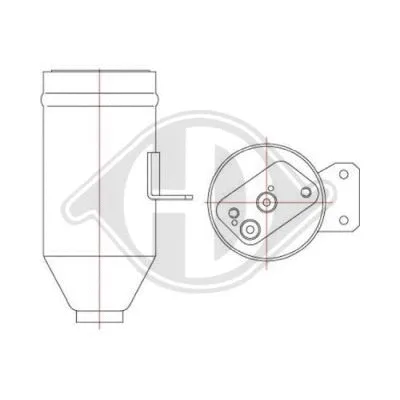 Dryer, air conditioning (DCT1033)