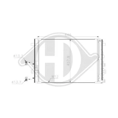 Condenser, air conditioning (DCC1975)
