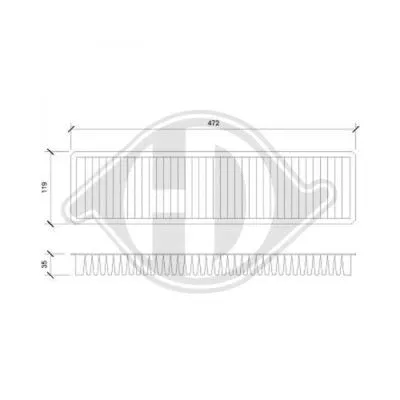 Filter, cabin air (DCI1804)
