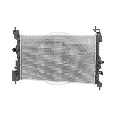 Radiator, engine cooling (DCM3968)