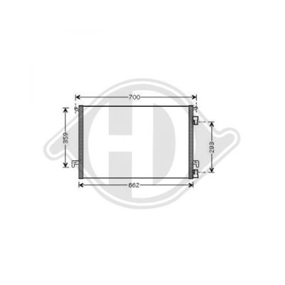Condenser, air conditioning (DCC1298)