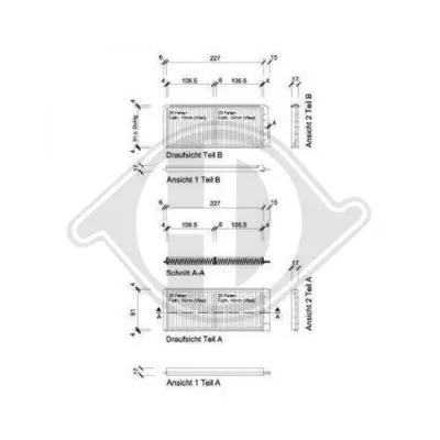 Filter, cabin air (DCI0833S)