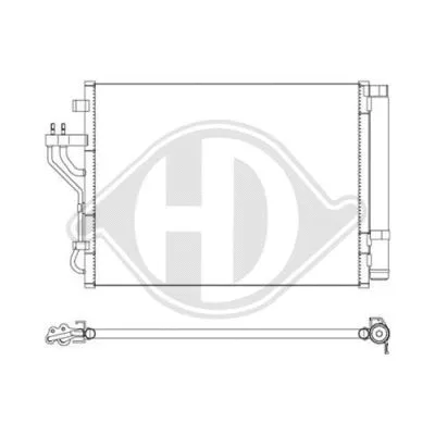 Condenser, air conditioning (DCC1915)