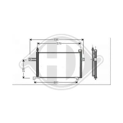 Condenser, air conditioning (8602200)