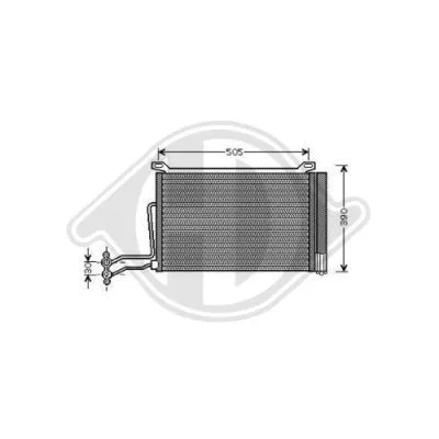 Condenser, air conditioning (DCC1564)