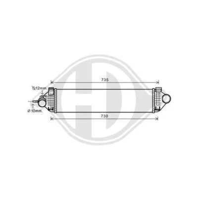 Charge Air Cooler (DCA1112)