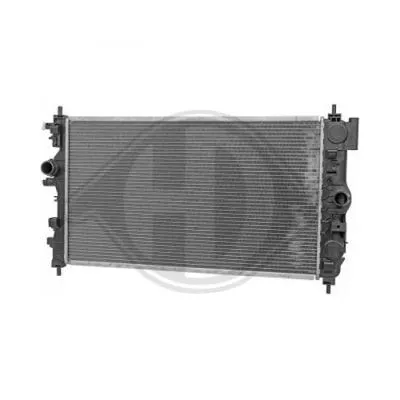 Radiator, engine cooling (DCM3971)