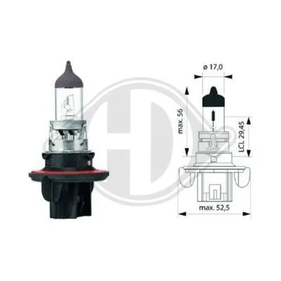 Bulb, front fog light (LID10023)