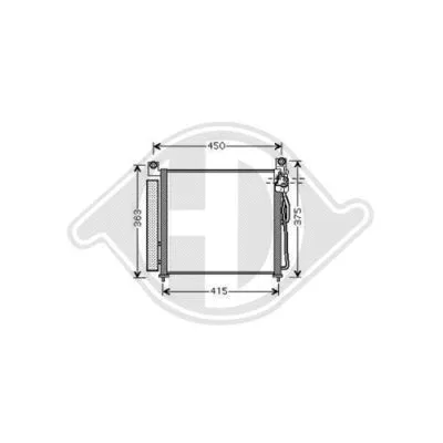 Condenser, air conditioning (DCC1927)