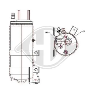 Dryer, air conditioning (DCT1101)