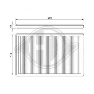 Filter, cabin air (DCI1017)