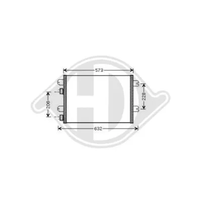 Condenser, air conditioning (DCC1344)