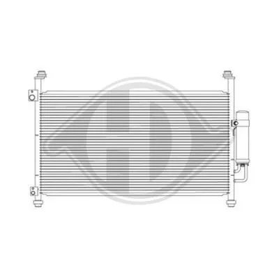 Condenser, air conditioning (DCC1654)