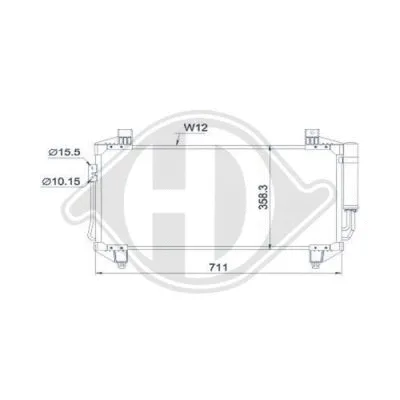 Condenser, air conditioning (DCC1988)