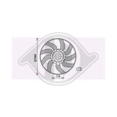 Fan, engine cooling (DCL1039)
