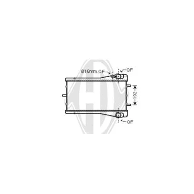 Radiator, engine cooling (DCM3553)