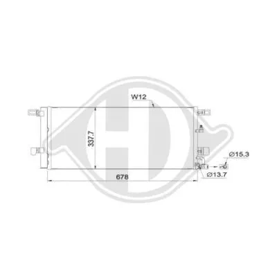 Condenser, air conditioning (DCC1995)