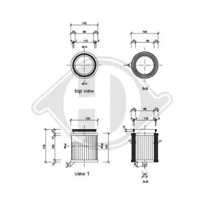Filter, cabin air (DCI0817)