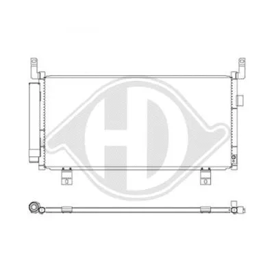 Condenser, air conditioning (DCC1783)