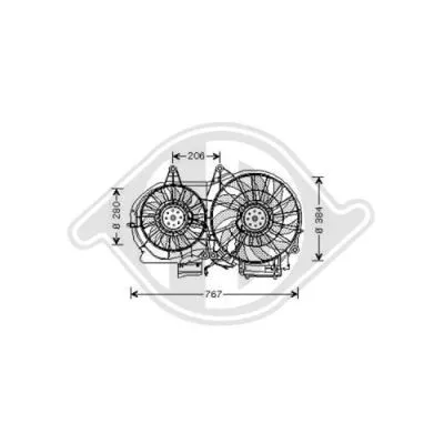 Fan, engine cooling (DCL1038)