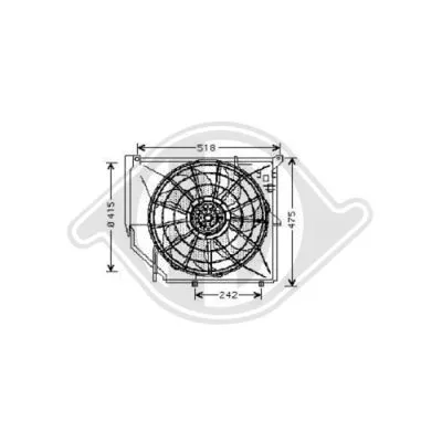 Fan, engine cooling (DCL1044)