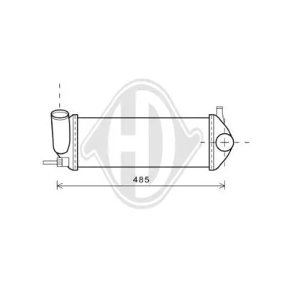 Charge Air Cooler (DCA1050)