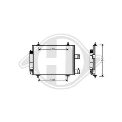 Condenser, air conditioning (DCC1589)