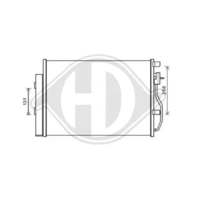Condenser, air conditioning (DCC1585)