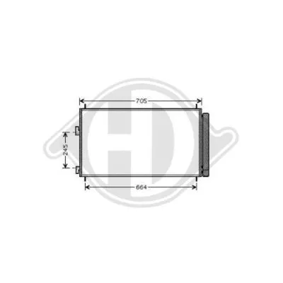 Condenser, air conditioning (DCC1821)