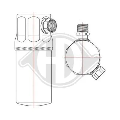 Dryer, air conditioning (DCT1018)
