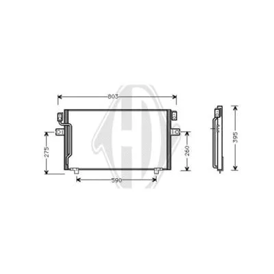 Condenser, air conditioning (DCC1099)