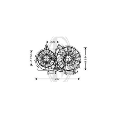 Fan, engine cooling (DCL1237)