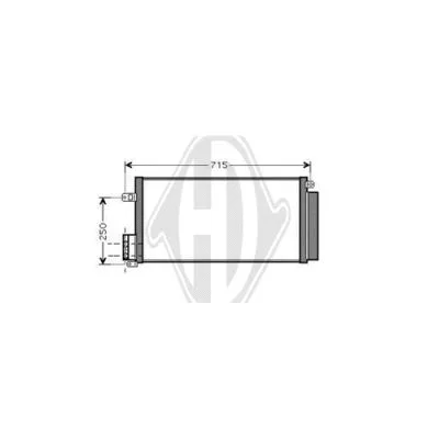 Condenser, air conditioning (DCC1624)